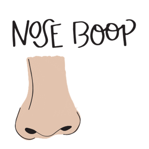 finger nose Sticker by dholley