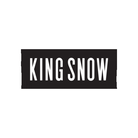 KingSnowMag giphygifmaker kingsnow Sticker