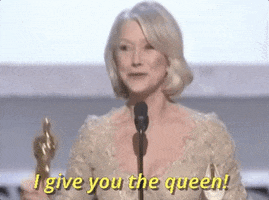 Helen Mirren Oscars GIF by The Academy Awards