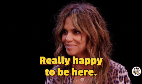Happy Halle Berry GIF by First We Feast