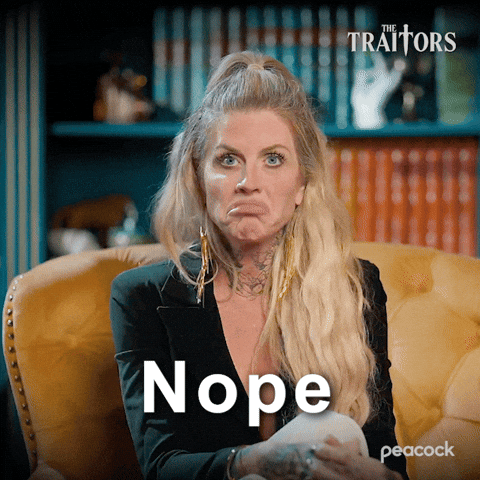 Nodding No GIF by Peacock