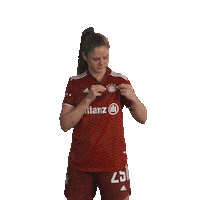 Sarah Zadrazil Love Sticker by FC Bayern Women