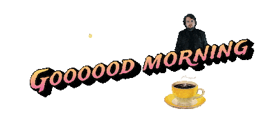 Good Morning Sticker