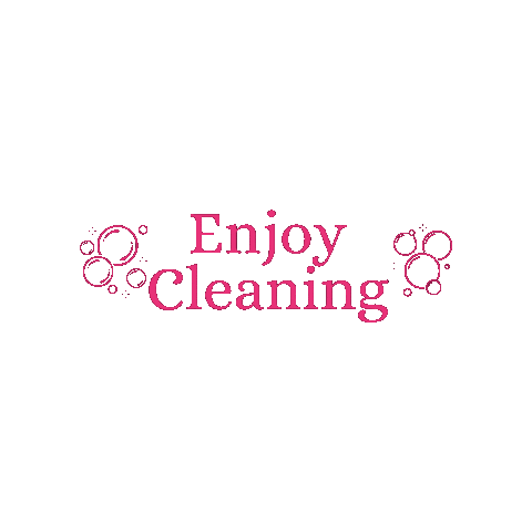 Pink Bubbles Sticker by Enjoy Cleaning - Riekie Leander