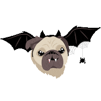 Dog Halloween Sticker by BECC agency