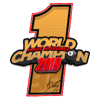 Marc Marquez Sticker by Box Repsol