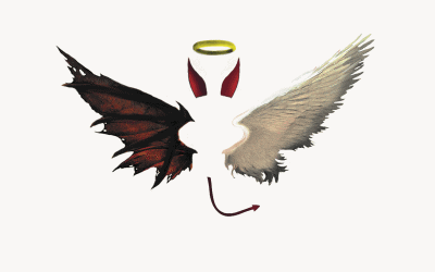 TheEssenceWorld giphyupload essence angel wings devil wings GIF
