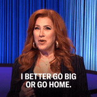 Nervous Celebrity Jeopardy GIF by ABC Network