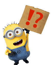 Question What Sticker by Minions
