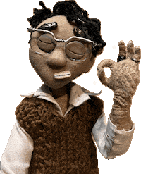 Stop Motion Ok Sticker