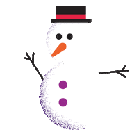 UQLife christmas market frank snowman Sticker