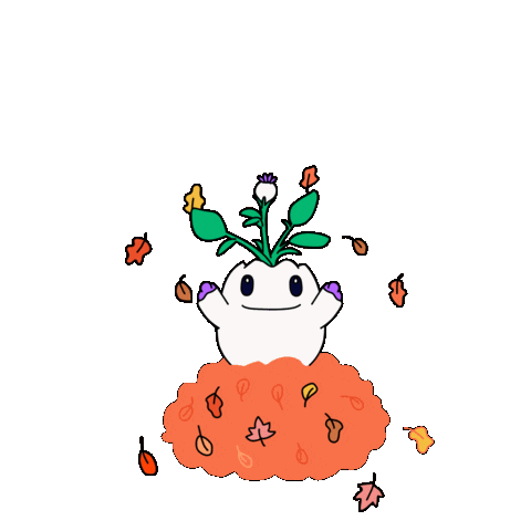 Its Fall Sticker by Magic Eden