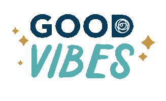 Happy Good Vibes Sticker by Onelife Studio