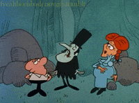 Rocky And Bullwinkle Homer GIF