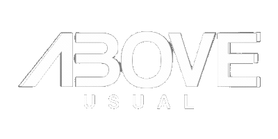 aboveusual shop shop open above usual aboveusual Sticker