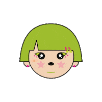 girl japan Sticker