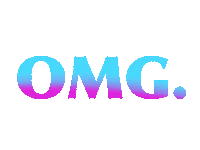 Happy Oh My God Sticker