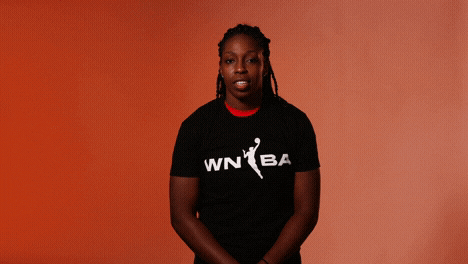 Chelsea Gray Wow GIF by WNBA