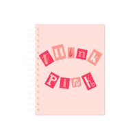 Pink Rosa Sticker by Magnólia Papelaria