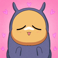 Young And In Love Kisses GIF by Saku Monsters