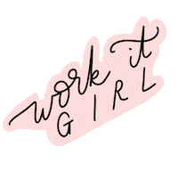 Work It Girl Sticker