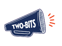 two-bits uf Sticker by University of Florida