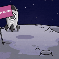 To The Moon Cat GIF by Moca Network