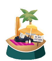 Monk Seal Sun Sticker by Hawaiian Airlines