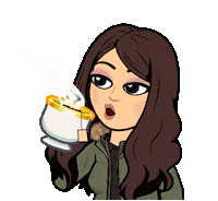Emoji Tea Sticker by Ulya Kurbanova