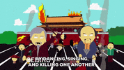 war fighting GIF by South Park 