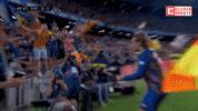 Celebration Barcelona GIF by ElevenSportsBE