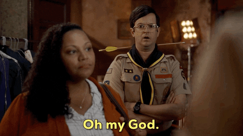 Oh My God Omg GIF by CBS