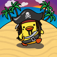 digitalducks stabby quacks cartoon duck digital ducks GIF
