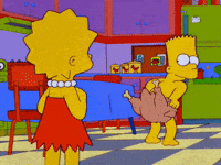 The Simpsons Thanksgiving GIF