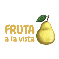 jacintaluna fruta pera jacintaluna frutalavista Sticker