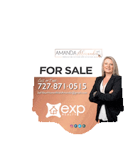 amanda_alexander_realestate_ real estate realtor realestate sold Sticker