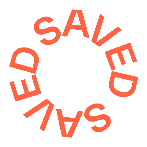 Orange Save Sticker by Ideabile