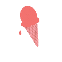 Melting Ice Cream Sticker