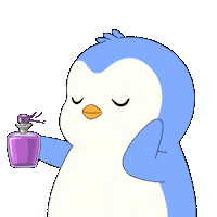 Smells Good Make Up Sticker by Pudgy Penguins