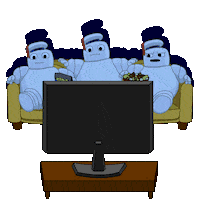 Christmas Eating Sticker by Ghostbusters