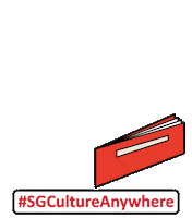 Book Read Sticker by National Arts Council Singapore