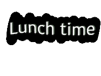 Happy Lunch Sticker