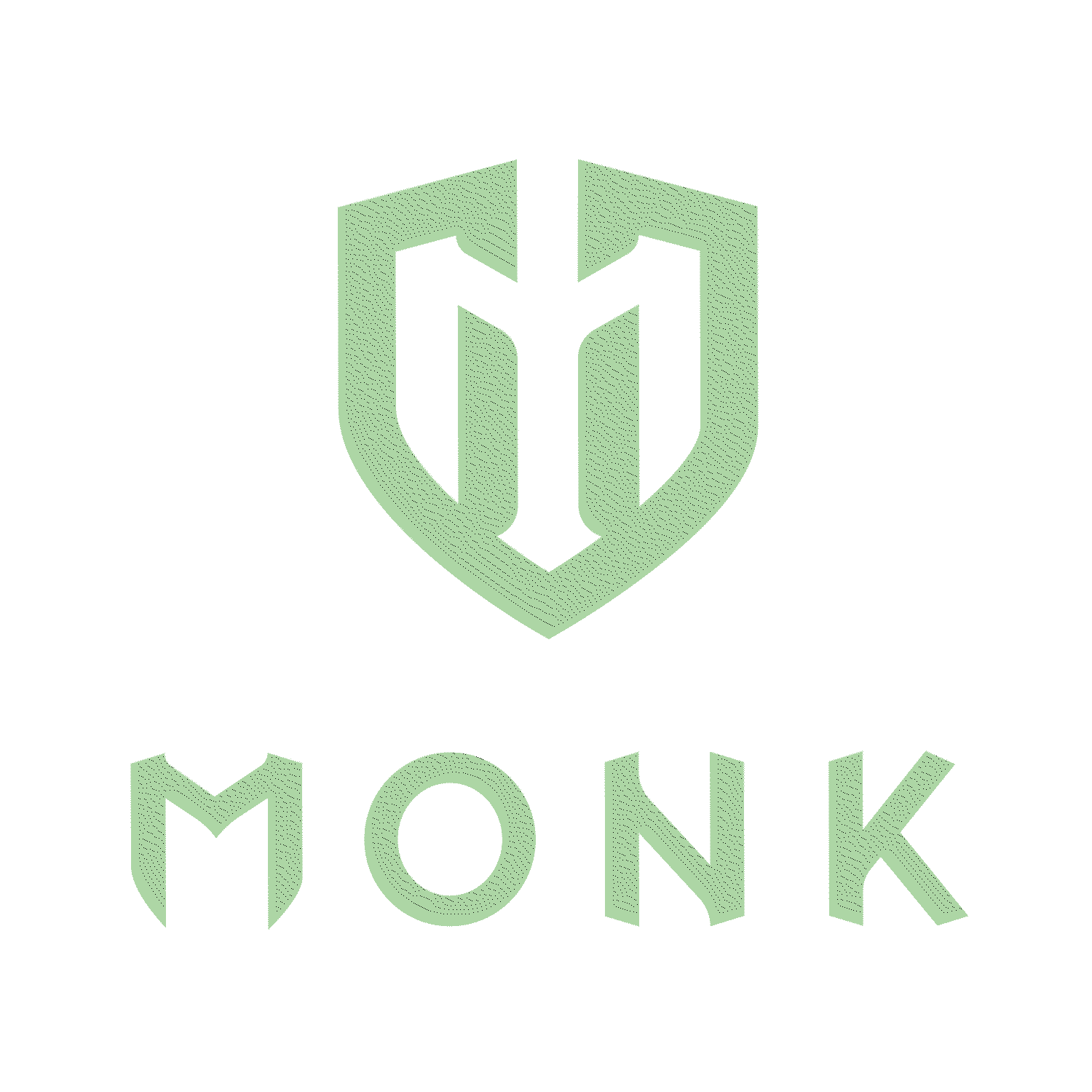 Monk Sticker by MONKstore