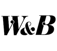 wolfandbadger london wb wolfandbadger wolf badger Sticker