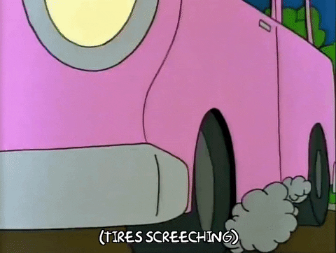 Speeding Episode 15 GIF by The Simpsons