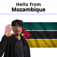 Mozambique Sticker