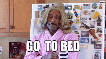 Time For Bed Reaction GIF by Robert E Blackmon