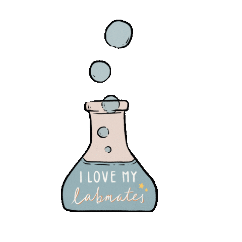 lettersfromaileen giphyupload study lab research Sticker
