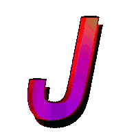 Glitch Alphabet Sticker by #BASILIO