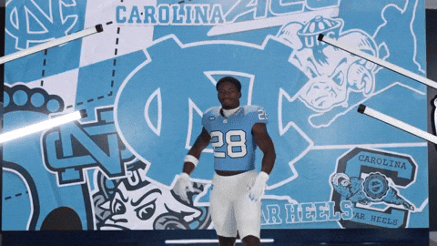 University Of North Carolina Football GIF by UNC Tar Heels